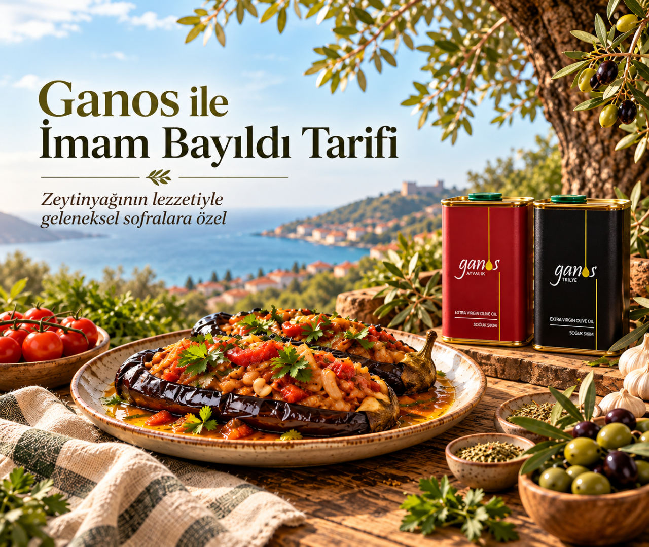Ganos ile İmam Bayıldı Tarifi