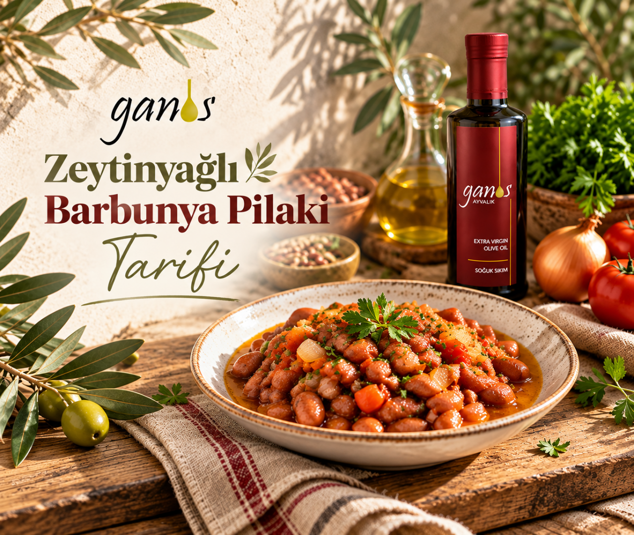 Zeytinyağlı Barbunya Pilaki Tarifi
