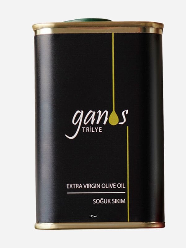 175 ML (2024-2025) TRİLYE NATUREL SIZMA ZEYTİNYAĞI SOĞUK SIKIM TENEKE