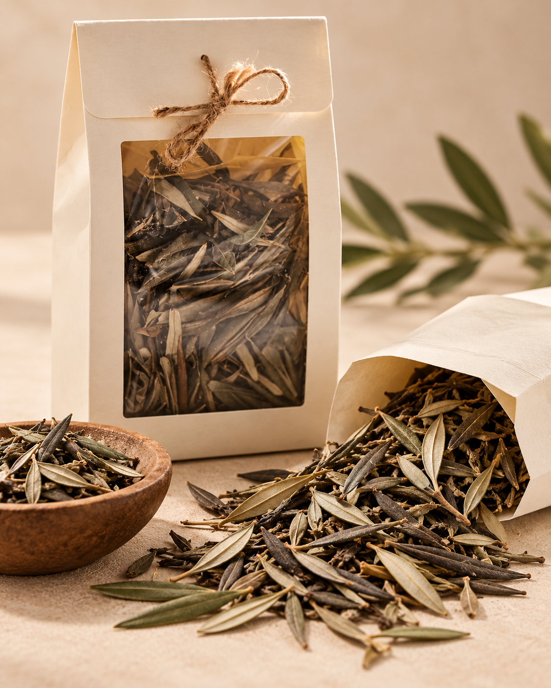 50 GR KURUTULMUŞ ZEYTİN YAPRAĞI